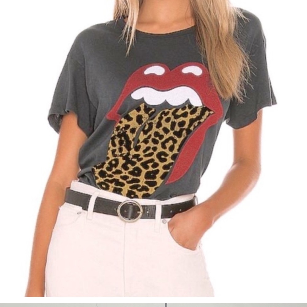 Daydreamer x free people Rolling Stones graphic tee